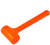 Spark Free Hammer 4lb Neon Orange Dead Blow Hammer