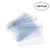 Wisdom 100 Pcs Clear Plastic Horizontal Name Tag Badge ID Card Holders
