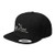 Speedy Pros Arabic Peace Salam Relax Funny Embroidered Flat Visor Snapback Hat Black