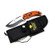 Wild Turkey Handmade Collection Heavy Duty Fixed Blade Hunting Knife w/Nylon Sheath Fire Starter -Orange Camo-