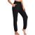 Envlon Women's Jogger Pants with Pockets Lounge Pants High Waisted Running Workout Sweatpants Black