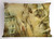 Ambesonne Italy Pillow Sham- Florence Art Collage Michelangelo David Renaissance- Decorative Standard King Size Printed Pillowcase- 36inch X 20inch- Yellow Pale Orange Mint Green