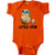 inktastic Little Spud Potato Father and Infant Creeper 24 Months Orange 3af8b