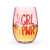 Blush 8257 GRL PWR Stemless Wine Glass, One