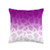 Grey  and  Gold Publishing Ombre Bright Purple Giraffe Print Animal AEW222 Throw Pillow- 16x16- Multicolor
