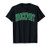 Brockport NY New York Varsity Style Green Text T-Shirt