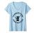 Womens I'd Rather Be Stitch-in Than in the Kitchen V-Neck T-Shirt