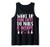 Wake up drink coffee do nails cute funny nail technician Tank Top