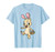 Happy Easter Bunny With Basket Of Colorful Eggs Hunting Cute T-Shirt
