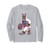 Easter Bunny Bigfoot Sasquatch Easter Egg Basket Gift Long Sleeve T-Shirt