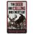 Open Road Brands Winchester Deer Calling Embossed Metal Sign