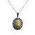 Galanta Connemara Marble Celtic Knot Pendant