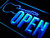 APFoo Open Guitar Bass Music Logo Beer Bar Pub Store LED Neon Light Sign