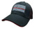 Thin Red Line American Flag Hat Cap Support Firefighters Mesh Snapback red Bill