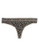 Calvin Klein Women's CK One Cotton Thong Panty- Stephen Animal Print- L