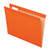 Pendaflex Reinforced Hanging File Folders- Letter Size- Orange- 1/5 Cut- 25/BX -4152 1/5 ORA-