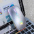 Mouse Mouse Wireless Rechargeable Silent LED Backlit Mice USB Optical Ergonomic Gaming Mouse PC Computer Mouse for Laptop Computer PC Mouse for Laptop -Color - Silver-