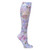 Celeste Stein Women's Mild Compression Knee High Stockings - Periwinkle Bouquet