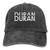 Dur-an Dur-an Unisex Denim Hat Can Adjust Denim Cap Baseball Cap Black