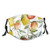 Comfortable Printed mask-Lemon And Orange Clementine Tree Branches Fruit Yummy Winter Season Vitamin Design-Windproof Facial decorations for men and women