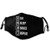 Eat Sleep Dance Repeat Men Women's Mouth Mask Dust Masks Balaclava Black