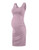 KIM S Maternity Bodycon Dress- Summer Maternity Dresses Mauve L