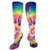 Colorful Bright Tie-Dye Compression Socks For Women  and  Men Funny Novelty Athletic Crew Socks