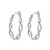 BriLove Hoop Earrings for Women- 925 Sterling Silver Irish Celtic knot Infinity Hoop Earrings