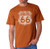 LA POP ART- Cities Along Route 66 - Men's T-Shirt Texas Orange- Medium