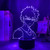 3D Anime Lamp Anime Led Light My Hero Academia Bakugo for Bedroom Decor Birthday Gift Manga Gadget My Hero Academia Katsuki Bakugo 3D Lamp
