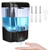 Automatic Soap Dispenser- Touchless Infrared Motion Sensor- Hand Sanitizer Dispenser 700ml/24oz Wall Mount Hand Free- Touch-Free Liquid Dispenser for Bathroom Kitchen Hotel Restaurant- Black