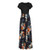 Women's Casual Summer Vintage Boho Vest Maxi Dress Sleeveless Crew Neck Lace Print Beach Sundress Swing Long Dress Orange Women's Casual Summer Vintage Boho Vest Maxi Dress Sleeveless Crew Neck Lace Print Beach Sundress Swing Long Dress Orange
