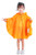 Spmor Kids Rain Poncho Hooded Jacket Rain Coat Orange XL