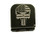 Thunderbolt Gunworks American Flag Skull Laser Etched Hat Clip Black