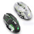 Rechargeable Silent X8 Wireless Mouse- LED Light Backlit Ergonomic Gaming Mouse