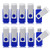 Aiibe 4GB Flash Drive USB Flash Drive 4gb 10 Pack USB 2.0 Thumb Drive Pen Drive Bulk 4GB Flash Drives- Blue