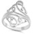 Knot Bead Braid Unique Ring New .925 Sterling Silver Band Size 8