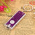 Somnr Keychain flashlight- Mini flashlight LED Camping Keyring Flashlight- Portable Thin  and  Tiny Flash Light Torch Keychain Lamp Key Chain- 45 lumen micro light -- 12Pcs -Purple-