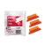 Hanging File Folder Tabs- 1/5 Tab- Two Inch- Orange Tab/White Insert- 25/Pack- Sold as 1 Package- 25 Each per Package
