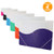 Emraw Super Great Letter Size Document Holder with Elastic Band Professional Business Document Holders Comes in Assorted Color Great for School, Home, Office  (Pack of 4)