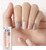 Dashing Diva Gel Nail Strips- Magic Press--press on tips -Asian Type- -Autumn Tint-