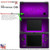 Nintendo DSi Skin Colorburst Purple WraptorSkinz Skins -DSi NOT INCLUDED-