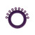 American Orthodontics Ligatures 10-Ring Purple | 100 Rings/1-000 Ligatures Per Pkg | MADE IN THE USA | Hypo-Allergenic- Non-Latex- Medical Grade Polyurethane.045 Inner / .115 Outer Diameter
