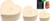 Darice Paper Mache 3 piece Box Set - Hearts - 4", 5" & 6"