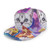 NiYoung Women Men Adjustable Snapback Hat Trucker Hat Hip Hop Hat Fashion Flat Bill Brim Baseball Cap -Funny Galaxy Taco Cat Pizza-