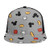 Mickey Mouse Adjustable Snapback Hats Men's Women's Hip-Hop Flat Bill Baseball Caps