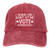 When I Die Don't Let Me Vote Democrat Hat-Adjustable Baseball Cap Washable Cotton Trucker Cap Dad Hat Red