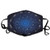 Fillter Cloth For Unisex adults Reusable Cloth Half Face Double Protection Zodiac Horoscope Chart in Wheel Shape with Dates in Space