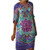 Dress for Women-Women's Half Sleeve V-Neck Casual Hot Vacation Printed Short Mini Shift Dress Bohemian Tunic Dress Purple Dress for Women-Women's Half Sleeve V-Neck Casual Hot Vacation Printed Short Mini Shift Dress Bohemian Tunic Dress Purple
