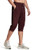 Boladeci Men's Running Shorts Lightweight Quick Dry Elastic Waist Drawstring Stretch 3/4 Long Cropped Casual Athletic Shorts for Men Redwine Size 32 Boladeci Men's Running Shorts Lightweight Quick Dry Elastic Waist Drawstring Stretch 3/4 Long Cropped Casual Athletic Shorts for Men Redwine Size 32